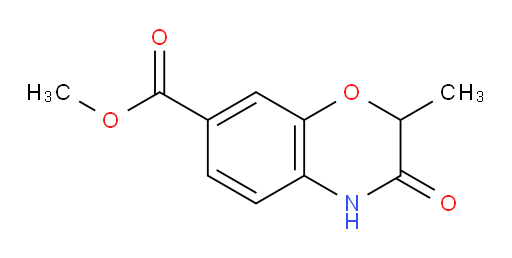 methyl 2-methyl-3-oxo-3,4-dihydro-2H-1,4-benzoxazine-7-carboxylate