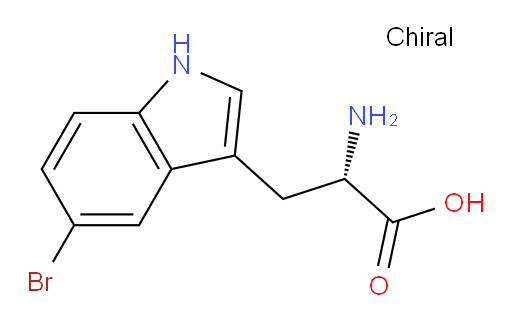 (2S)-2-amino-3-(5-bromo-1H-indol-3-yl)propanoic acid