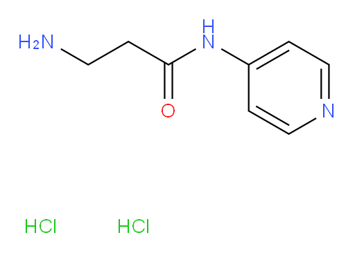 3-amino-N-(pyridin-4-yl)propanamide dihydrochloride