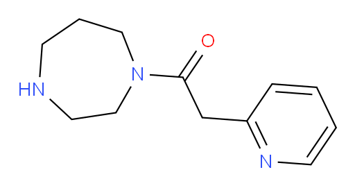 1-(1,4-diazepan-1-yl)-2-(pyridin-2-yl)ethan-1-one