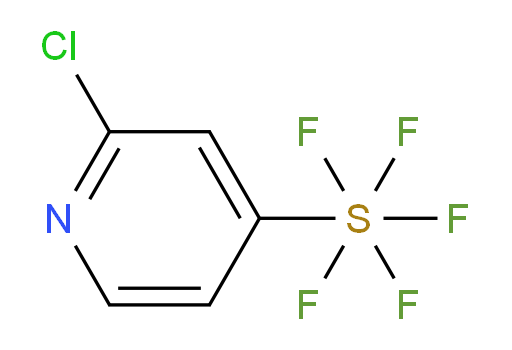 2-chloropyridine-4-ylsulfur pentafluoride