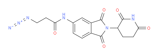 3-azido-N-[2-(2,6-dioxopiperidin-3-yl)-1,3-dioxo-2,3-dihydro-1H-isoindol-5-yl]propanamide
