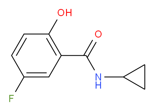 N-cyclopropyl-5-fluoro-2-hydroxybenzamide