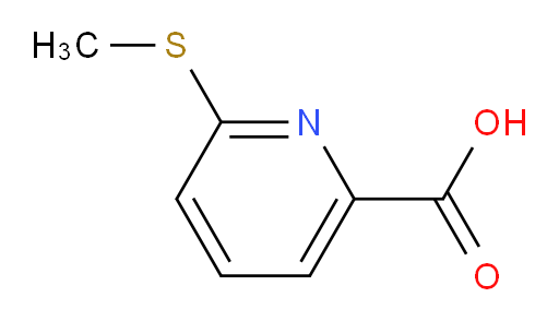 6-(methylsulfanyl)pyridine-2-carboxylic acid