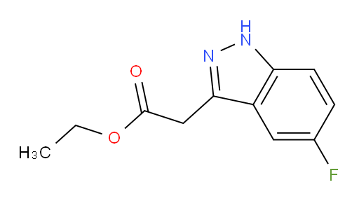 ethyl 2-(5-fluoro-1H-indazol-3-yl)acetate