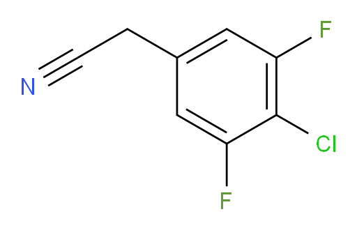 2-(4-chloro-3,5-difluorophenyl)acetonitrile