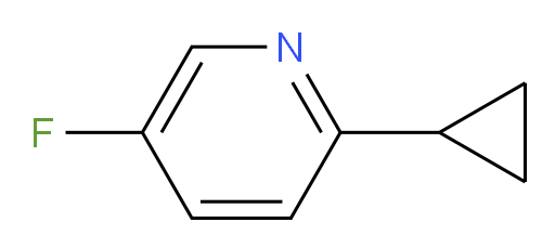 2-cyclopropyl-5-fluoropyridine