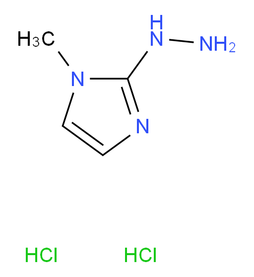 2-hydrazinyl-1-methyl-1H-imidazole dihydrochloride