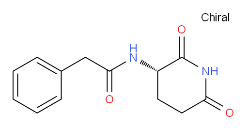 N-[(3S)-2,6-dioxopiperidin-3-yl]-2-phenylacetamide