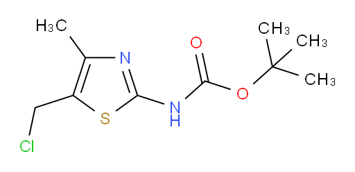 tert-butyl N-[5-(chloromethyl)-4-methyl-1,3-thiazol-2-yl]carbamate