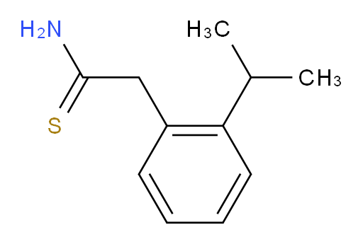 2-[2-(propan-2-yl)phenyl]ethanethioamide