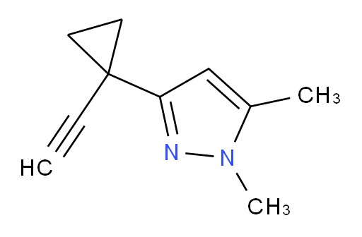 3-(1-ethynylcyclopropyl)-1,5-dimethyl-1H-pyrazole