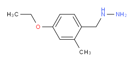 [(4-ethoxy-2-methylphenyl)methyl]hydrazine