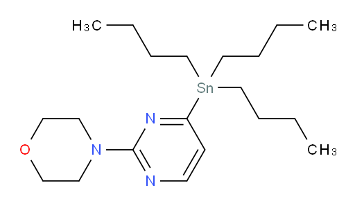 4-[4-(tributylstannyl)pyrimidin-2-yl]morpholine