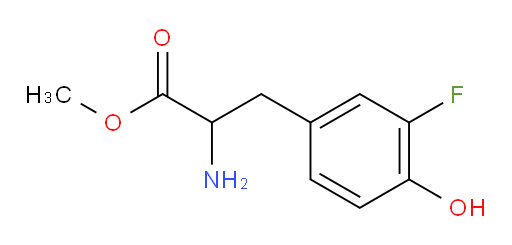 methyl 2-amino-3-(3-fluoro-4-hydroxyphenyl)propanoate