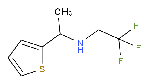 [1-(thiophen-2-yl)ethyl](2,2,2-trifluoroethyl)amine