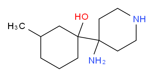 1-(4-aminopiperidin-4-yl)-3-methylcyclohexan-1-ol