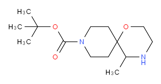 tert-butyl 5-methyl-1-oxa-4,9-diazaspiro[5.5]undecane-9-carboxylate