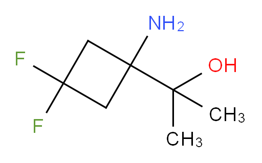 2-(1-amino-3,3-difluorocyclobutyl)propan-2-ol