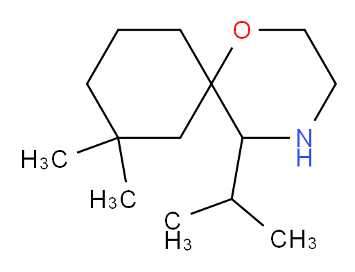 8,8-dimethyl-5-(propan-2-yl)-1-oxa-4-azaspiro[5.5]undecane