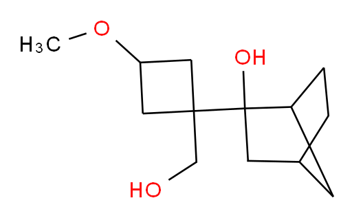 2-[1-(hydroxymethyl)-3-methoxycyclobutyl]bicyclo[2.2.1]heptan-2-ol