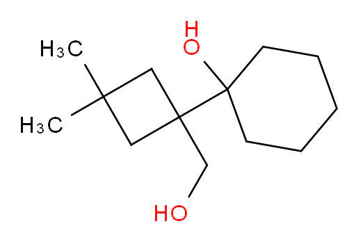 1-[1-(hydroxymethyl)-3,3-dimethylcyclobutyl]cyclohexan-1-ol