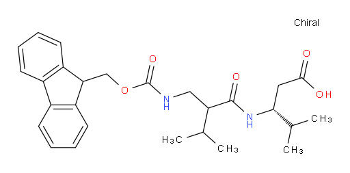 (3R)-3-{2-[({[(9H-fluoren-9-yl)methoxy]carbonyl}amino)methyl]-3-methylbutanamido}-4-methylpentanoic acid
