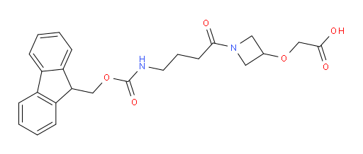 2-({1-[4-({[(9H-fluoren-9-yl)methoxy]carbonyl}amino)butanoyl]azetidin-3-yl}oxy)acetic acid