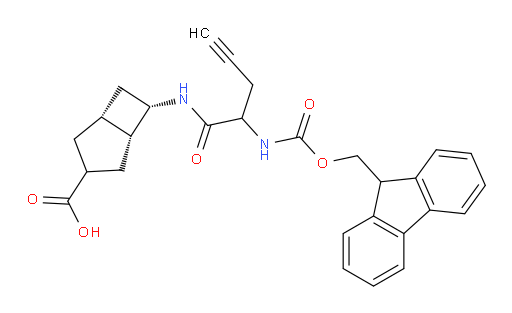 rac-(1R,5R,6S)-6-[2-({[(9H-fluoren-9-yl)methoxy]carbonyl}amino)pent-4-ynamido]bicyclo[3.2.0]heptane-3-carboxylic acid