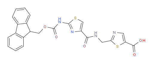 2-({[2-({[(9H-fluoren-9-yl)methoxy]carbonyl}amino)-1,3-thiazol-4-yl]formamido}methyl)-1,3-thiazole-5-carboxylic acid