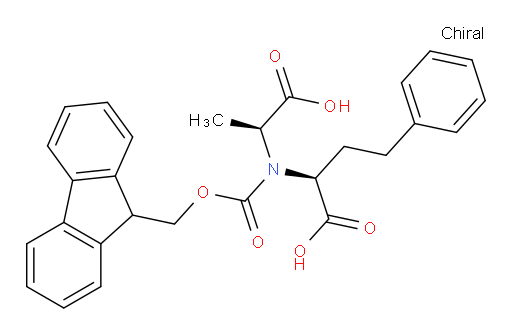 (2S)-2-{[(1S)-1-carboxyethyl]({[(9H-fluoren-9-yl)methoxy]carbonyl})amino}-4-phenylbutanoic acid