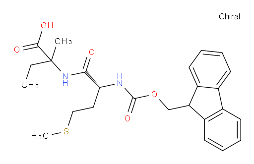 2-[(2R)-2-({[(9H-fluoren-9-yl)methoxy]carbonyl}amino)-4-(methylsulfanyl)butanamido]-2-methylbutanoic acid