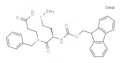 3-[(2S)-N-benzyl-2-({[(9H-fluoren-9-yl)methoxy]carbonyl}amino)-4-(methylsulfanyl)butanamido]propanoic acid