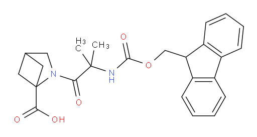 2-[2-({[(9H-fluoren-9-yl)methoxy]carbonyl}amino)-2-methylpropanoyl]-2-azabicyclo[2.1.1]hexane-1-carboxylic acid