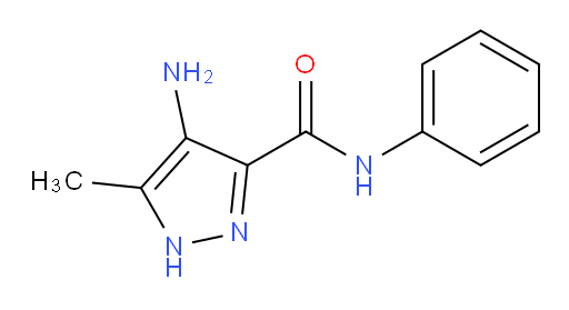 4-amino-5-methyl-N-phenyl-1H-pyrazole-3-carboxamide