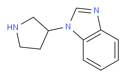 1-(pyrrolidin-3-yl)-1H-1,3-benzodiazole