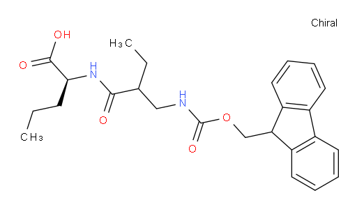 (2S)-2-{2-[({[(9H-fluoren-9-yl)methoxy]carbonyl}amino)methyl]butanamido}pentanoic acid