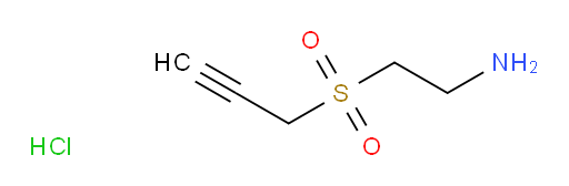 3-(2-aminoethanesulfonyl)prop-1-yne hydrochloride