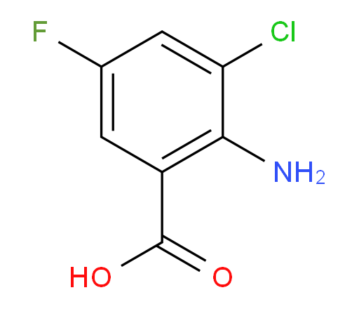 2-amino-3-chloro-5-fluorobenzoic acid