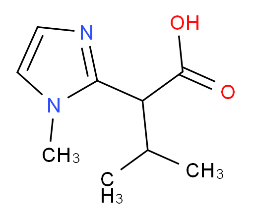 3-methyl-2-(1-methyl-1H-imidazol-2-yl)butanoic acid