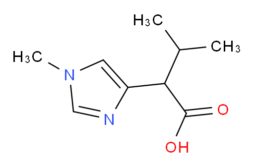 3-methyl-2-(1-methyl-1H-imidazol-4-yl)butanoic acid
