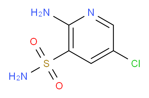 2-amino-5-chloropyridine-3-sulfonamide