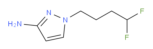 1-(4,4-difluorobutyl)-1H-pyrazol-3-amine
