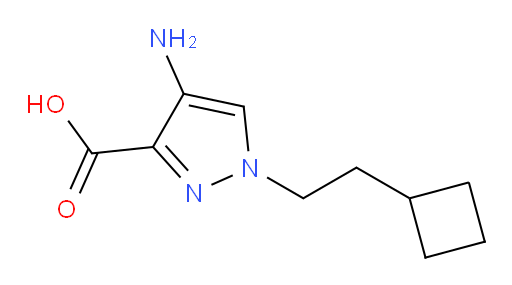 4-amino-1-(2-cyclobutylethyl)-1H-pyrazole-3-carboxylic acid