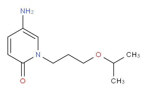 5-amino-1-[3-(propan-2-yloxy)propyl]-1,2-dihydropyridin-2-one