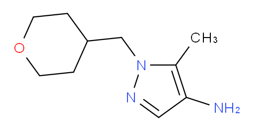 5-methyl-1-[(oxan-4-yl)methyl]-1H-pyrazol-4-amine