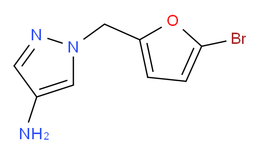 1-[(5-bromofuran-2-yl)methyl]-1H-pyrazol-4-amine