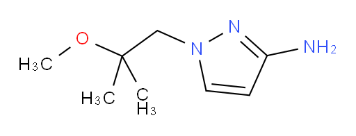 1-(2-methoxy-2-methylpropyl)-1H-pyrazol-3-amine