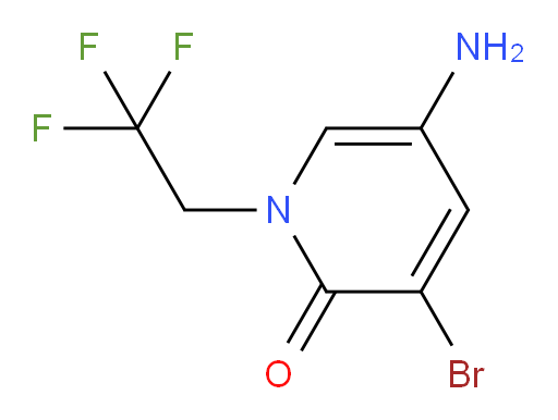 5-amino-3-bromo-1-(2,2,2-trifluoroethyl)-1,2-dihydropyridin-2-one