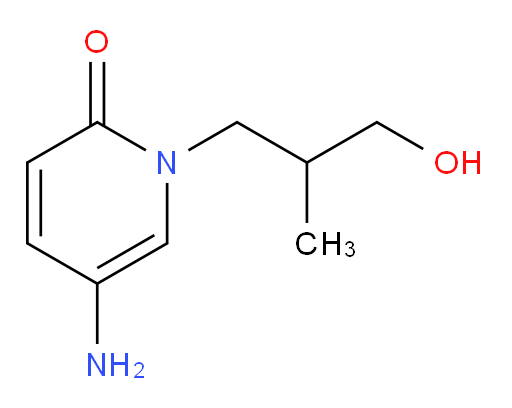 5-amino-1-(3-hydroxy-2-methylpropyl)-1,2-dihydropyridin-2-one